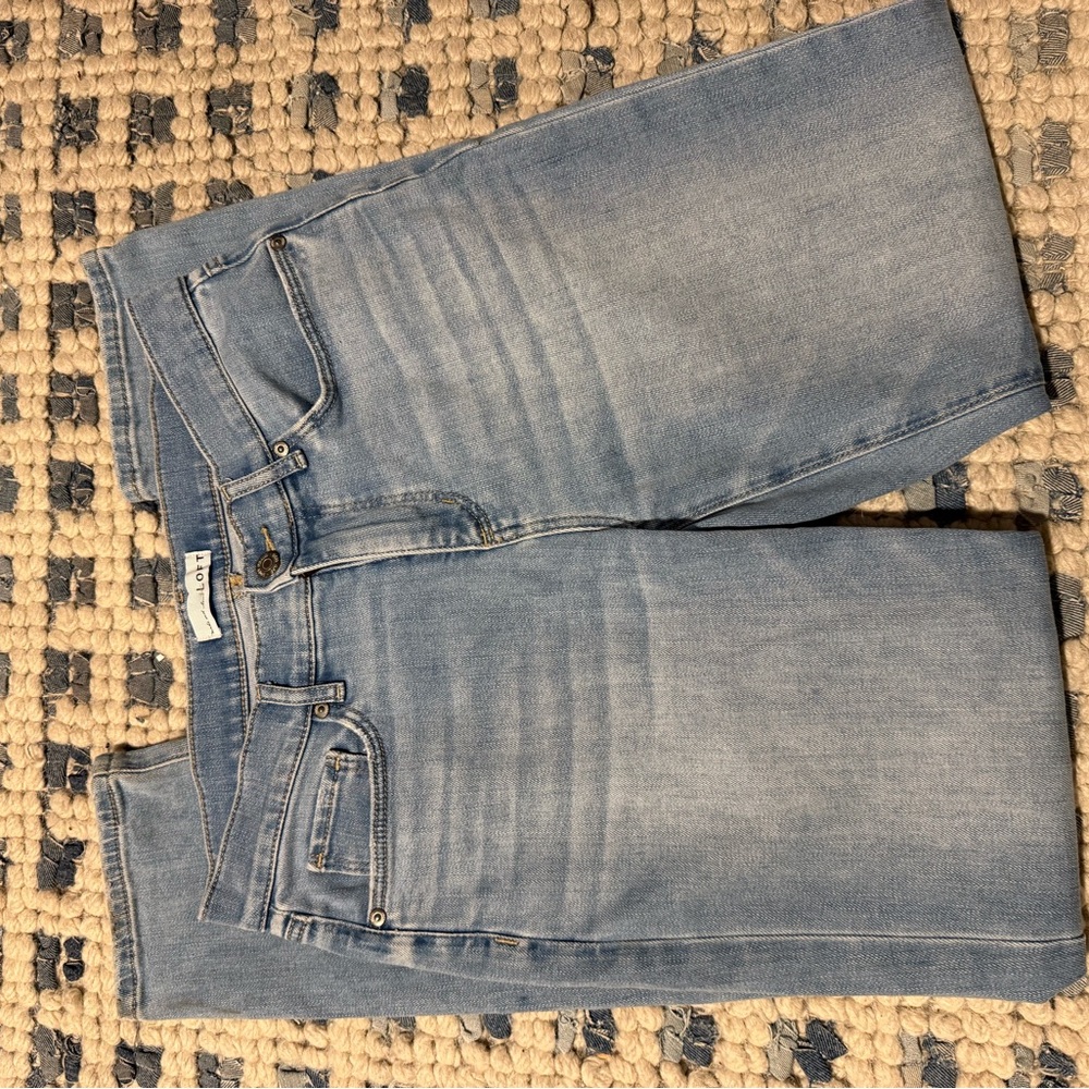 LOFT GIRLFRIEND Light Wash Denim Jeans